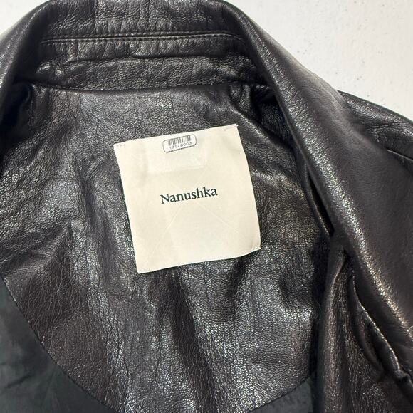 Nanushka Black Faux Leather
Kassie Jacket Size XS - Picture 4 of 9
